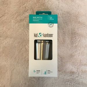 Klean Kanteen steel baby bottle